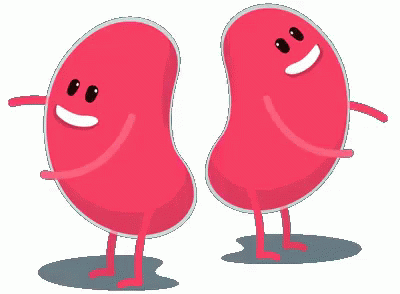 dancing happy kidneys