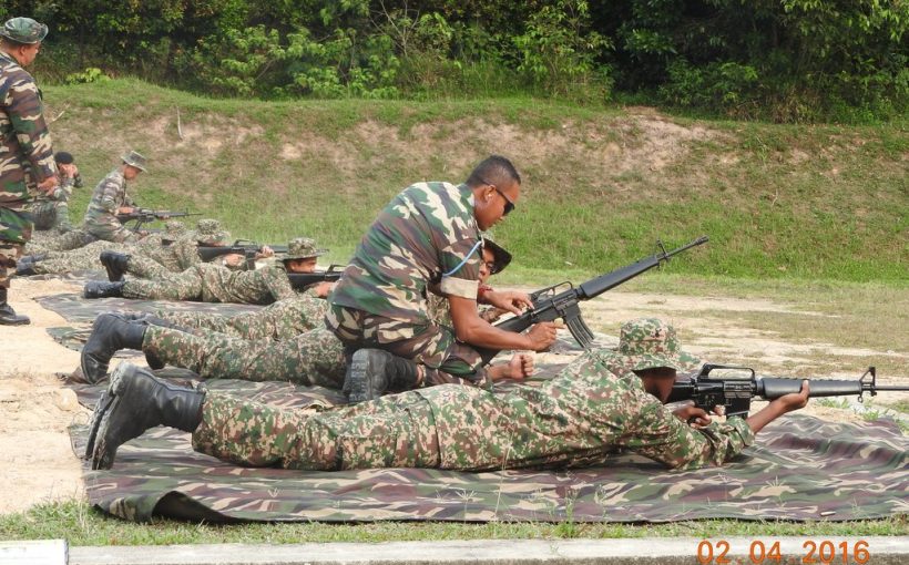 rmc shooting training military school