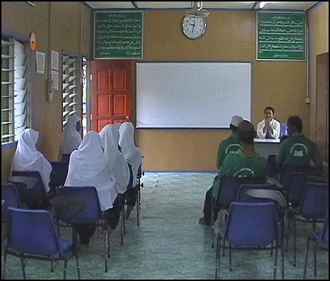 Classroom at the centre. Image from Morning Star News