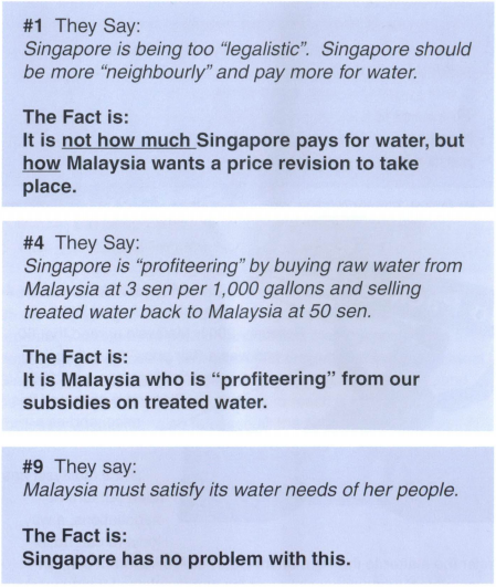 singapore water deal facts booklet
