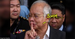 OMG, did Najib just make it illegal to talk about his court case?