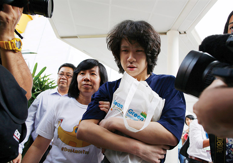 Teen blogger, Amos Yee who was reported to have posted an offensive video to Christians. Image from Southeast Asia Globe