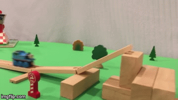 Probably not how the new MRT line is supposed to work. GIF from imgflip.com