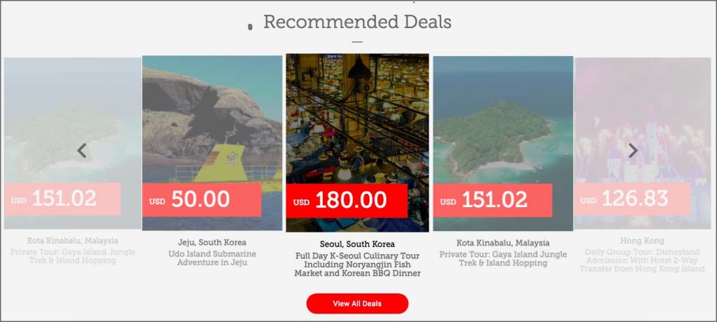 Deals on travel360.com, and that's just a fraction of the things available on the site 