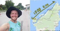 What’s it like to run across Malaysia for… OVER A MONTH? We asked this German about it