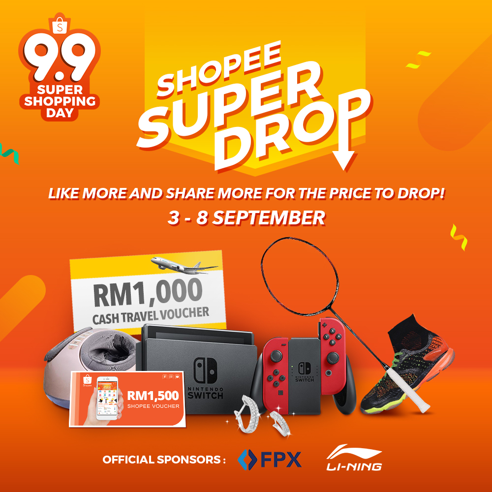 Shopee Super Drop