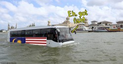 OMG, Terengganu actually has buses that can swim?! But why are they angry about that?