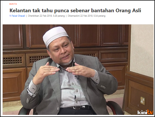 Sureeeee, we believe you. Screenshot from Malaysiakini