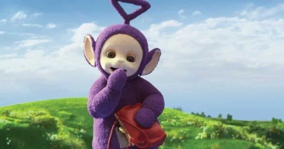 Say 'eh-oh' to Tinky Winky. Img from Hindustan Times.