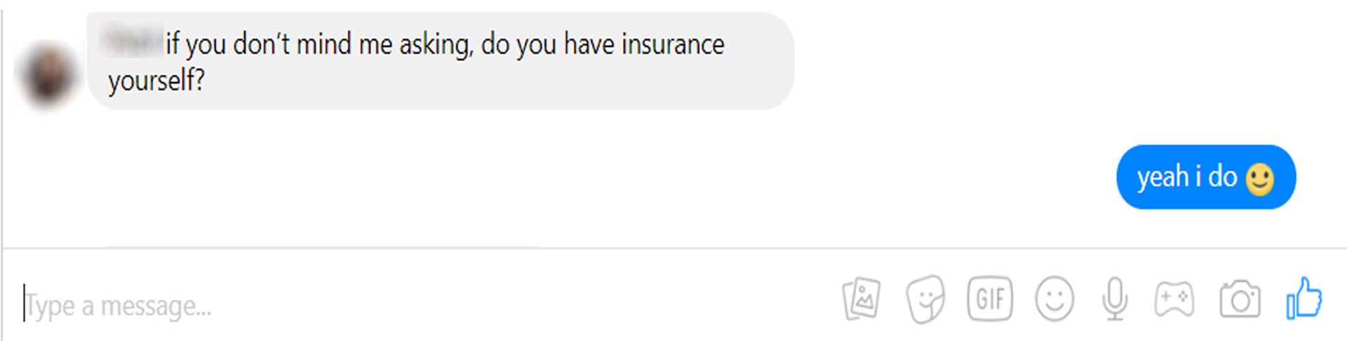 Even if it means to lie by saying you already have insurance. Screengrab from Facebook 