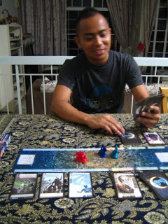 Zaiham is a Magic Card player. Image from boardgametable.blogspot.com