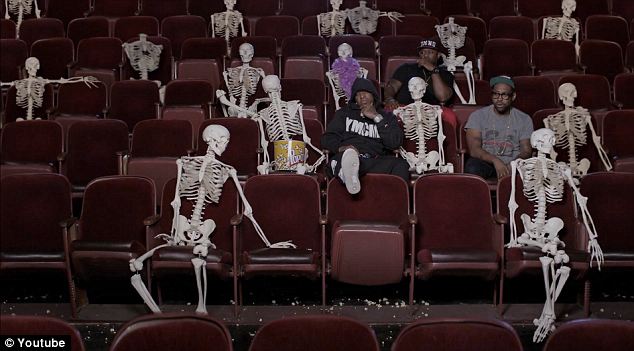 Can skeletons get a discount on movie tickets? Image from Daily Mail