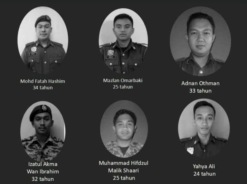 The perished firemen. Img from Kosmo!.