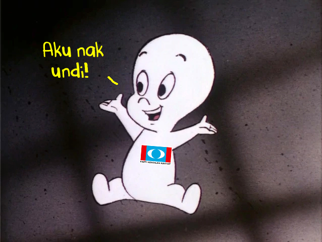 Casper, the PKR phantom voter. Unedited image from Christmas Specials Wiki
