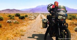 OMG, this Malay lady rode around the world alone and was almost stopped by… WIND?!