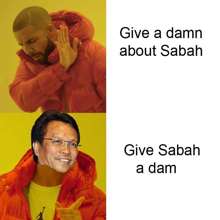 Papar Dam memes for Sabahan teens.