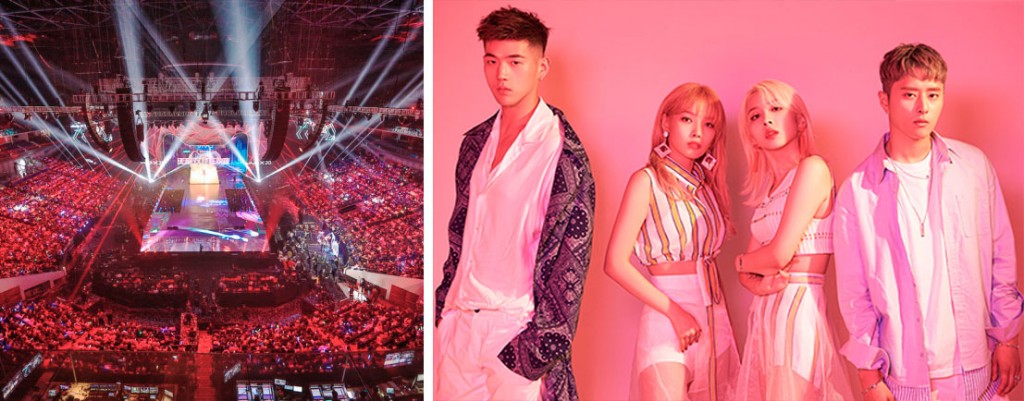(Left) What Alibaba had last year; (Right) K-pop group KARD is coming down to Malaysia for Lazada's Super Show! 