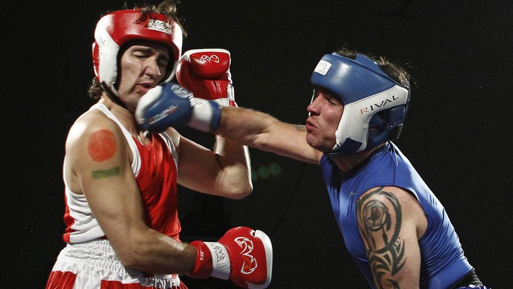 Trudeau vs Brazeau, 2012. Image from: The Globe and Mail