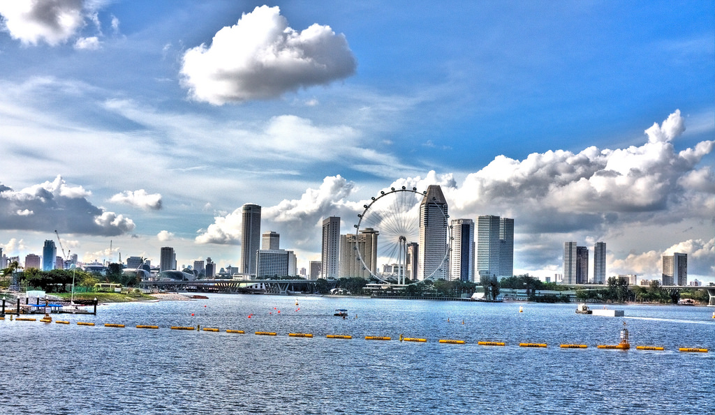 Marina South where Marina Bay Sands is??? Image from Surya "Sharky" Iskandar's Flickr