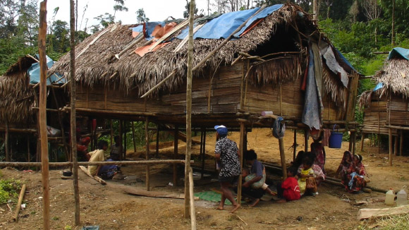 The Semang village with Jedek speakers. Image from Sci News