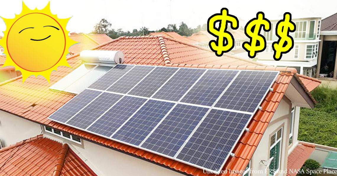 How much money can you save by installing solar panels in Malaysia?