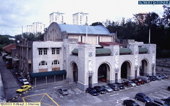 Tanjong Pagar train station. Image from Street Directory