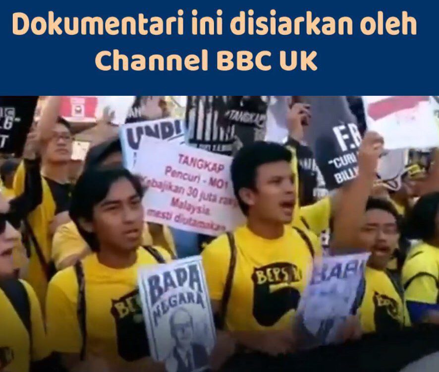 He was even featured in Channel BBC UK! Image from Ahmad Zahid's Instagram.