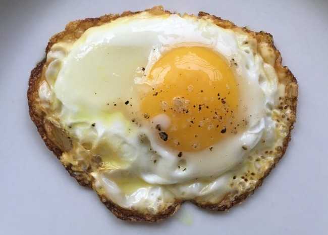 Frying eggs is easy? Really? Img from AllRecipes.