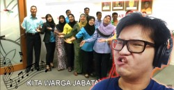 Each Jabatan has a theme song and we forced our intern to listen to all of em