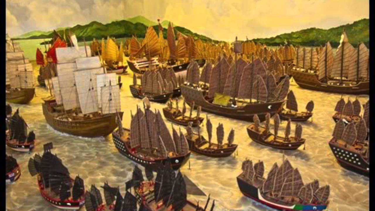 Whoa.. those Ming Dynasty ships! Image from Patrick Murfin.