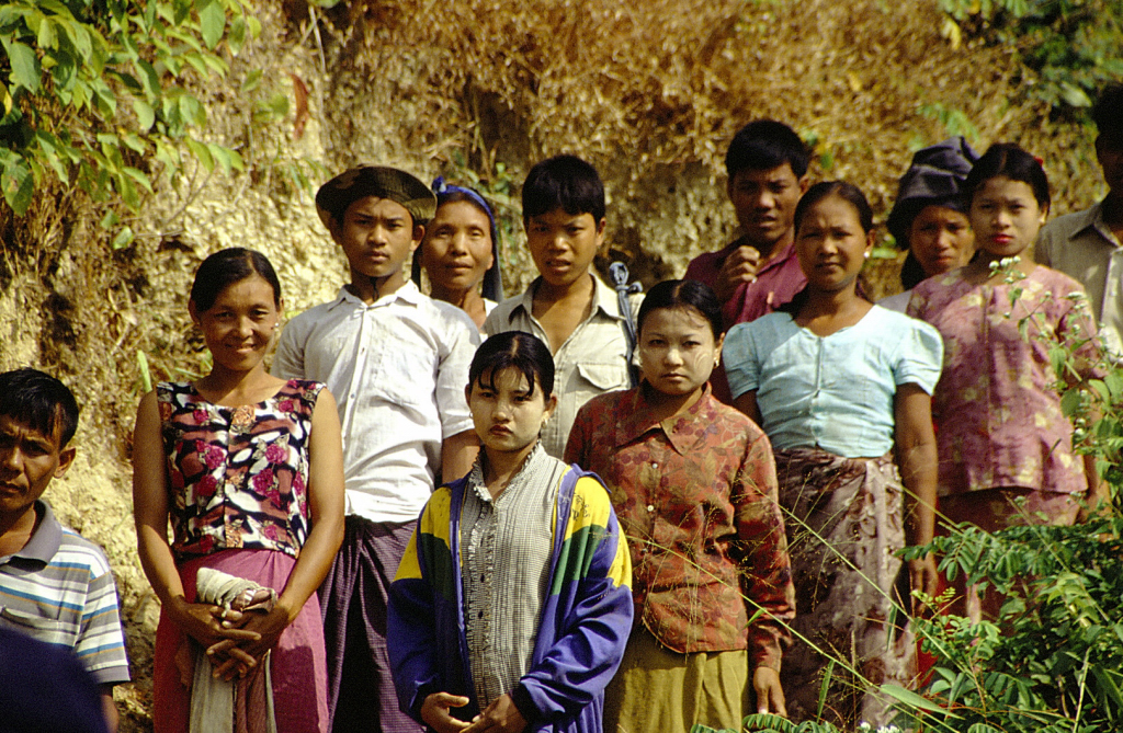 Chin people in Myanmar. Img from Wikipedia.