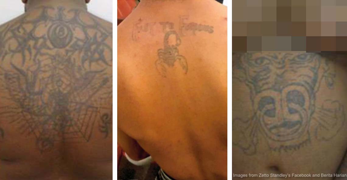 Casey White's tattoos show affiliation with white supremacist prison gang