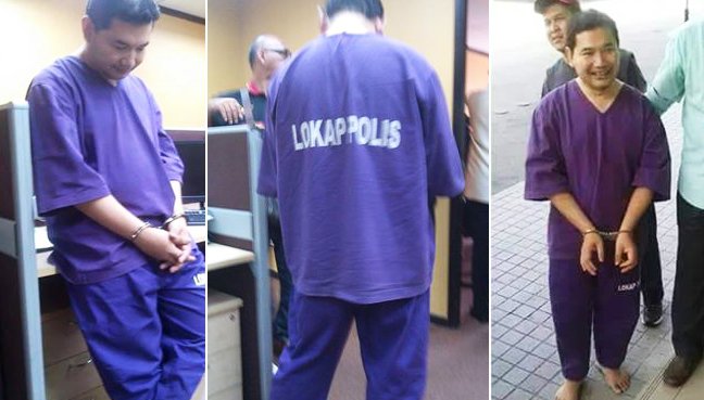 PKR's vice-president, Rafizi Ramli used to wear this uniform too when he was arrested. Img from Says