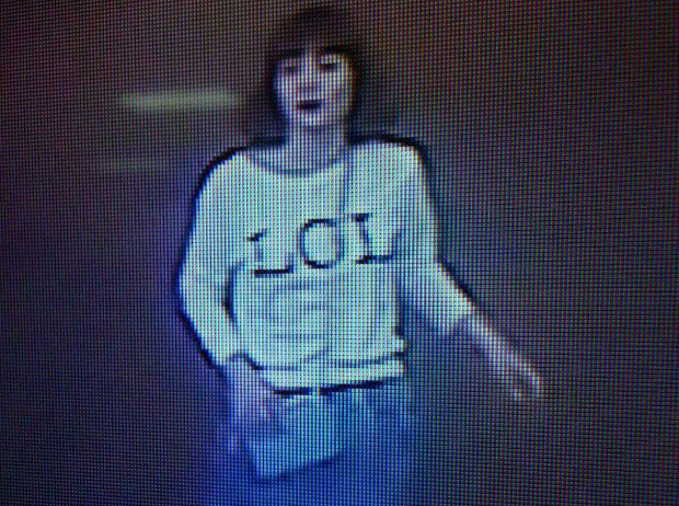 Doan, in a LOL shirt, from KLIA's CCTV footage. Img from BenarNews.