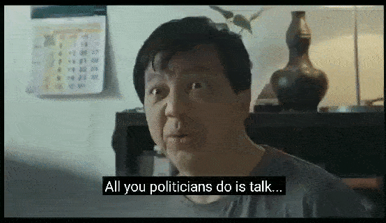 Liow Tiong Lai showing Liow Tiong Lai what Liow Tiong Lai feels about Liow Tiong Lai. GIF from Citizens