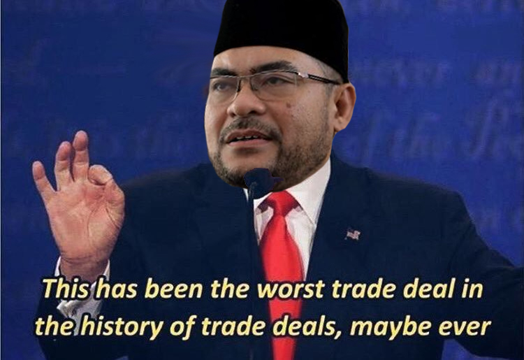 mujahid trade deal meme