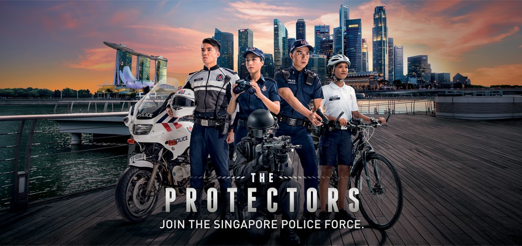 Salary like that, I oso wanna join SG polis wei. Image from: Singapore Police Force Official Website