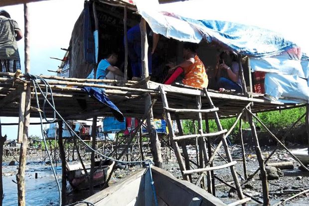 The poor living conditions that Sabah's sea gypsies find themselves in. Image from The Star