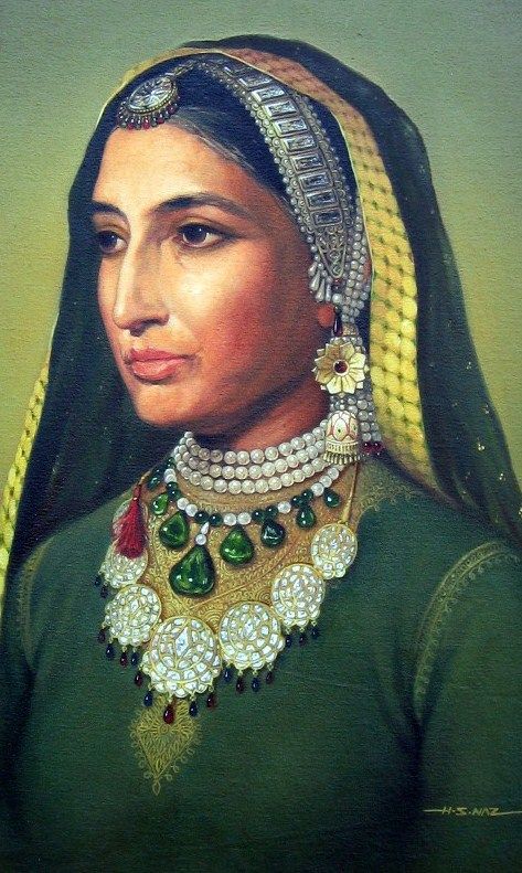 Maharani Jindan Kaur. For many Sikhs, including Bhai Maharaj Singh, her mistreatment at the hands of the British was the final straw. Image from: History Lessons Nepal