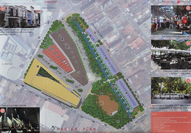 The Master Plan for the proposed KOMTAR Phase 5. Image from: ssquah.blogspot.com