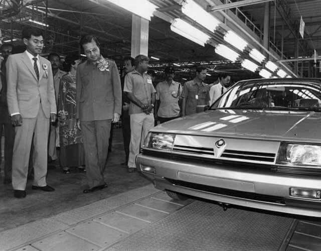 "Gurlllll, look at that bodyyyy" - Mahathir, probably. Image from Proton