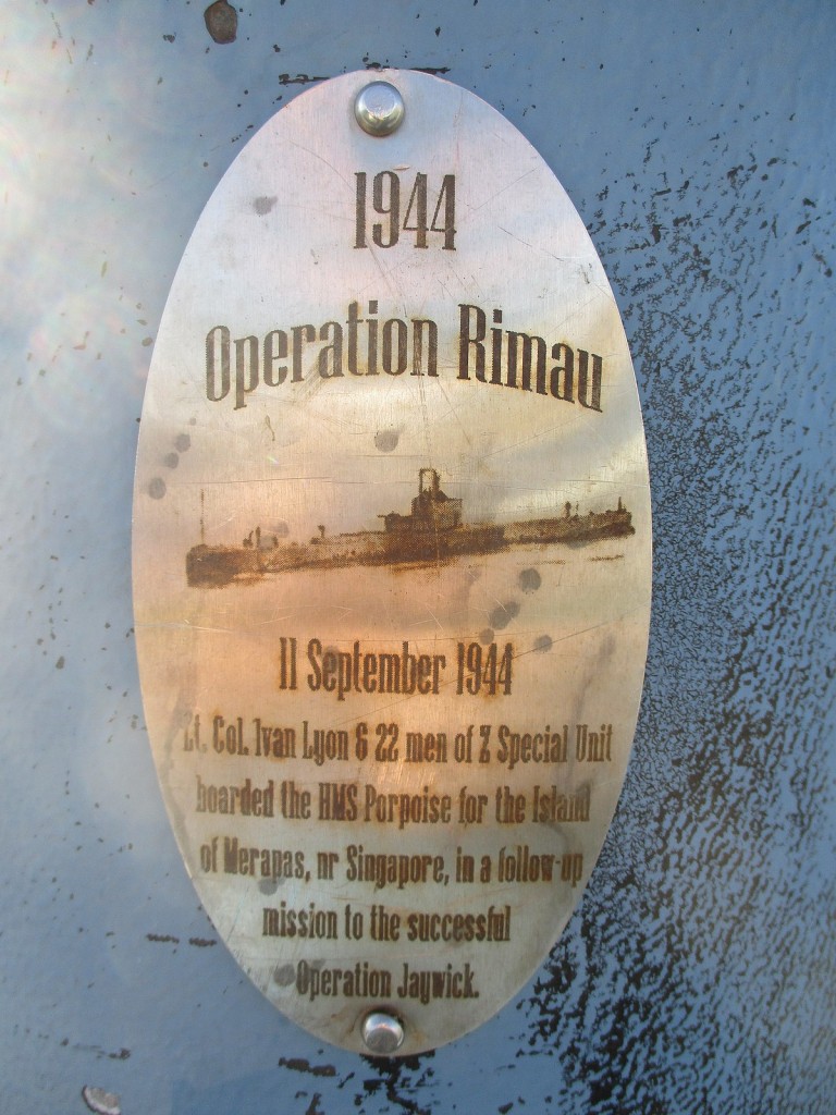 Operation Rimau commemorative marker, Rockingham, Western Australia. Image from: Wikipedia