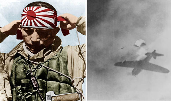 Kamikaze pilots were known to be given high doses of meth before carrying out their suicide missions. Image from: Express