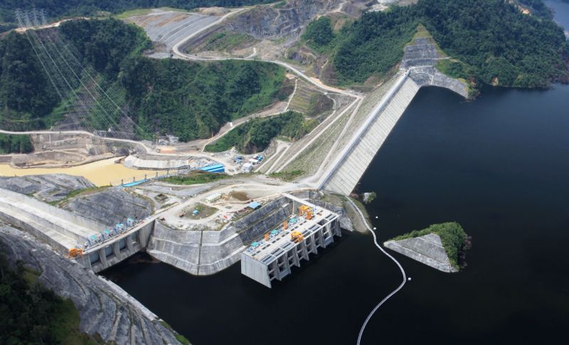 Bakun Dam, Sarawak. Image from: MalayMail