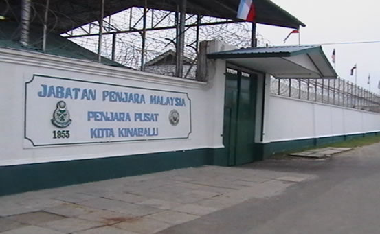 Today, the Batu Tiga prison is no more, being replaced by the Kota Kinabalu prison. Img from Jabatan Penjara Malaysia.