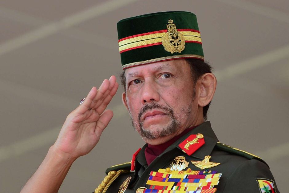 Hassanal Bolkiah, Sultan of Brunei. Not a bad friend to have as a businessman. Image from: ABC News