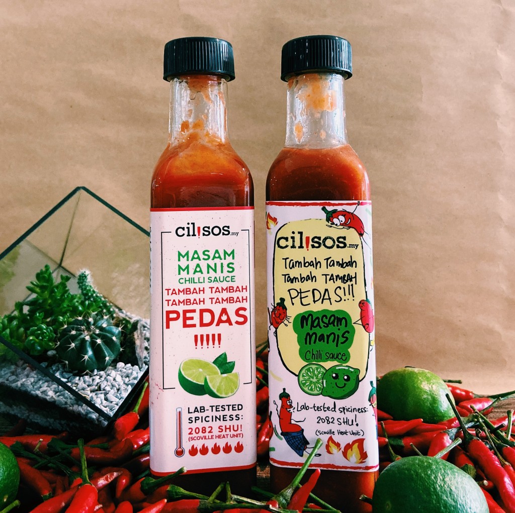 Tambah Pedas Masam-Manis flavour (Hipster and Cartoon designs)