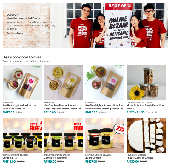 Screenshot of Kravve.co
