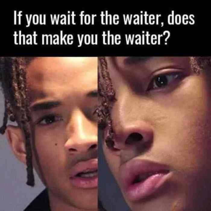 jayden smith meme waiter