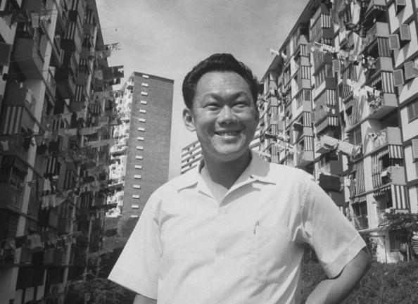 First Prime Minister of Singapore Lee Kuan Yew, allegedly descended from the Lanfang Hakkas. 